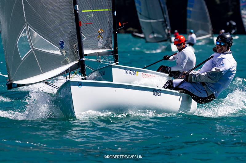Finn Grand Slam Silvaplana Leg 6 - photo © Robert Deaves