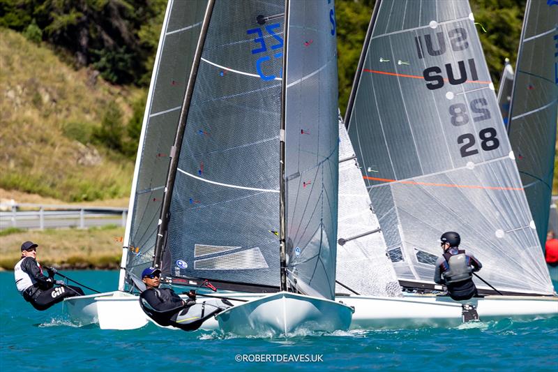 Finn Grand Slam Silvaplana Leg 6 - photo © Robert Deaves