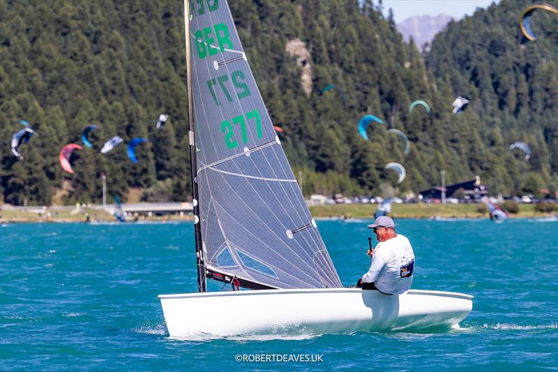 Finn Grand Slam Silvaplana Leg 6 - photo © Robert Deaves