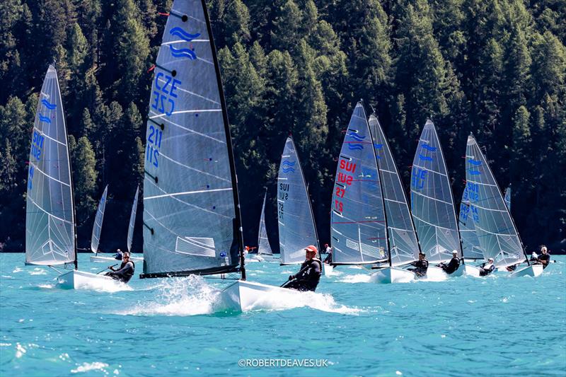 Finn Grand Slam Silvaplana Leg 6 - photo © Robert Deaves