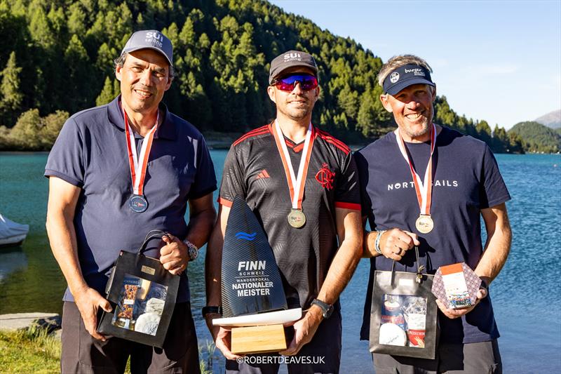 Finn Grand Slam Silvaplana Leg 6 - photo © Robert Deaves