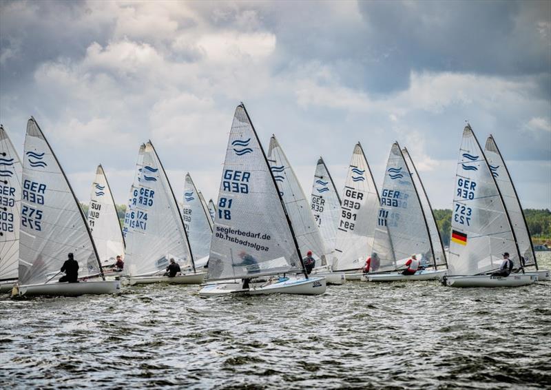 Grand Slam Berlin photo copyright Robert Deaves taken at  and featuring the Finn class