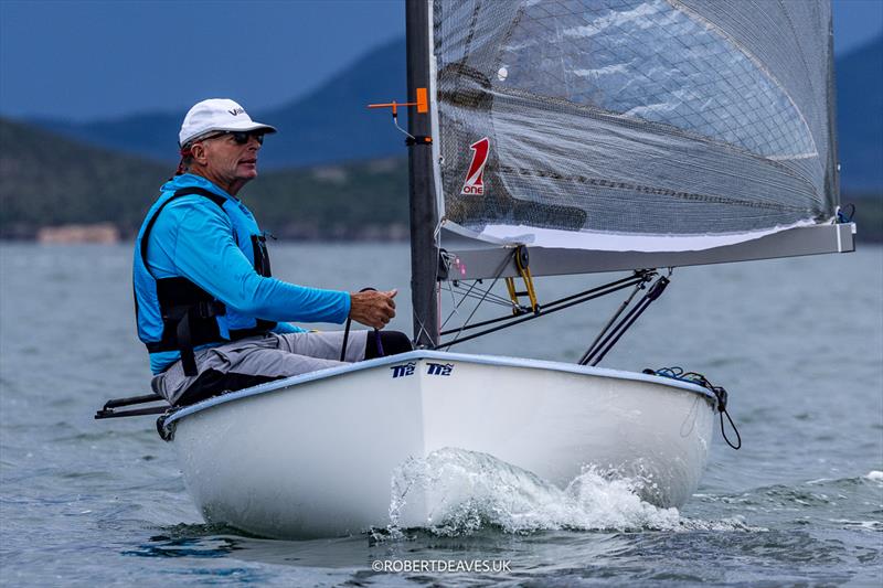 Brian Ganz, USA - 2026 Finn European Masters at Los Alcazares - Day 1 - photo © Robert Deaves