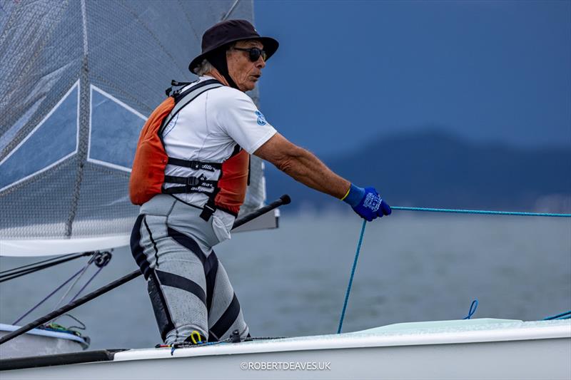 Andreas Gillwald, GER - 2026 Finn European Masters at Los Alcazares - Day 1 - photo © Robert Deaves