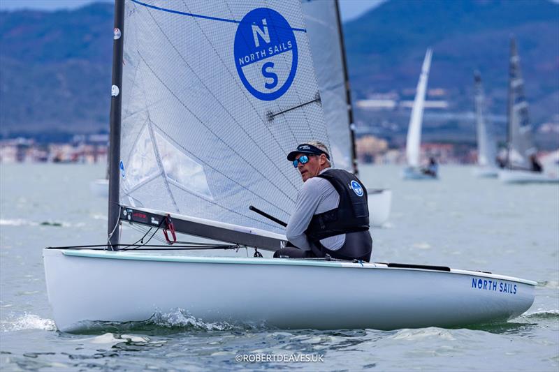 Christoph Burger, SUI - 2026 Finn European Masters at Los Alcazares - Day 1 - photo © Robert Deaves