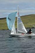 Tom Gillard & Richard Anderton win the Fireball Europeans at Lerwick © Johnnie Simpson