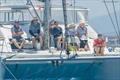 Race Committee team: Race Officer Dougie Allison (left) and his team on day 3 of the Fireball Worlds in South Africa - Dougie is a former Fireball sailor © Stuart Parker