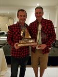 Ian Dobson and Richard Wagstaff (GBR) win the Fireball World Championship at Pointe Claire YC © Frank Miller