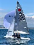 Paul Cullen and Joshua Manning at Abersoch Dinghy Week 2022 © ASC