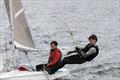 Silver fleet winners, David Evans and Mark Greer, in the Fireball Ulster Championship at Newtownards © Frank Miller