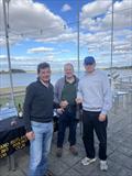 Peter Grey & Richard Pepperdine finish 2nd in the Fireball End of Season Championship 2026 at Rutland Sailing Club &copy; Adam Whitehouse