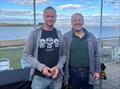 DJ Edwards (not pictured) & Vyv Townend win the Fireball End of Season Championship 2026 at Rutland Sailing Club &copy; Adam Whitehouse