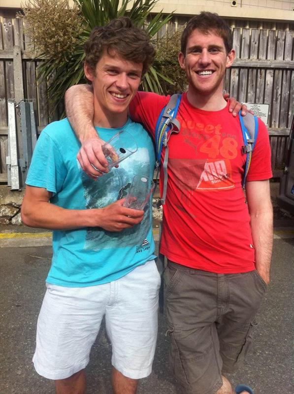 Third in the Open fleet at Clontarf: brothers Conor & James Clancy photo copyright Noel Butler taken at Clontarf Yacht & Boat Club and featuring the Fireball class