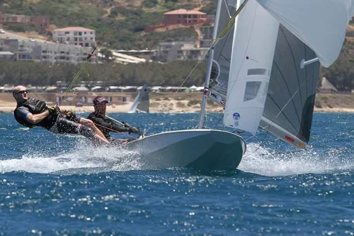 Top Gillard & Richard Anderton win the Fireball Worlds in South Africa photo copyright Stuart Parker taken at Mossel Bay Yacht and Boat Club and featuring the Fireball class