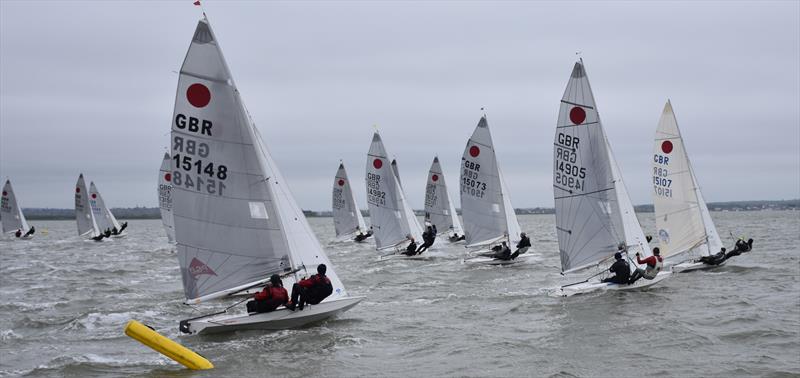 Fireball Gul Golden Dolphin Open at Blackwater photo copyright Kate Stewart taken at Blackwater Sailing Club and featuring the Fireball class