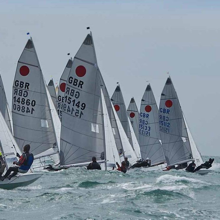 Gul Fireball Golden Dolphin Series at Hayling Island photo copyright Rob O'Neill taken at Hayling Island Sailing Club and featuring the Fireball class