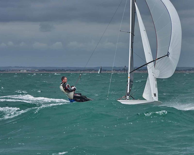 Gul Fireball Golden Dolphin Series at Hayling Island photo copyright Rob O'Neill taken at Hayling Island Sailing Club and featuring the Fireball class