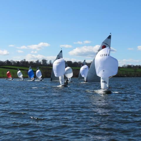 Fireballs at Staunton Harold photo copyright Hannah Edge taken at Staunton Harold Sailing Club and featuring the Fireball class