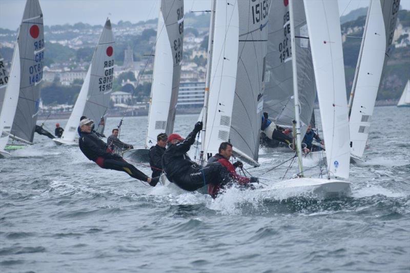 Gul Fireball Nationals at Torbay day 2 photo copyright Tanya Hutchings taken at Royal Torbay Yacht Club and featuring the Fireball class