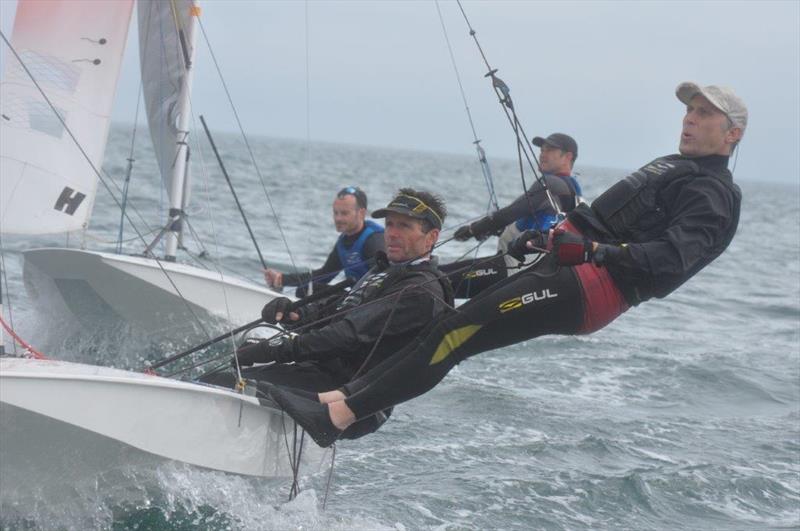 Gul Fireball Nationals at Torbay day 2 photo copyright Tanya Hutchings taken at Royal Torbay Yacht Club and featuring the Fireball class