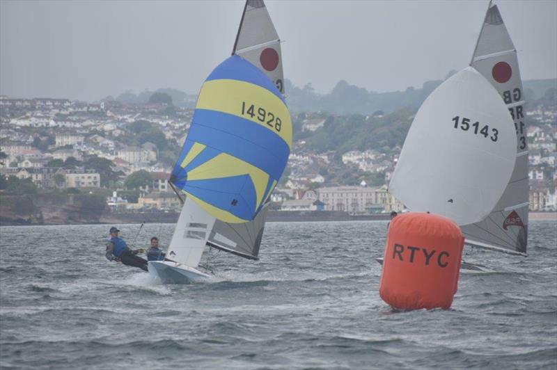 Gul Fireball Nationals at Torbay day 2 photo copyright Tanya Hutchings taken at Royal Torbay Yacht Club and featuring the Fireball class