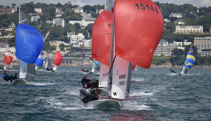 Gul Fireball Nationals at Torbay day 4 photo copyright Tanya Hutchings taken at Royal Torbay Yacht Club and featuring the Fireball class