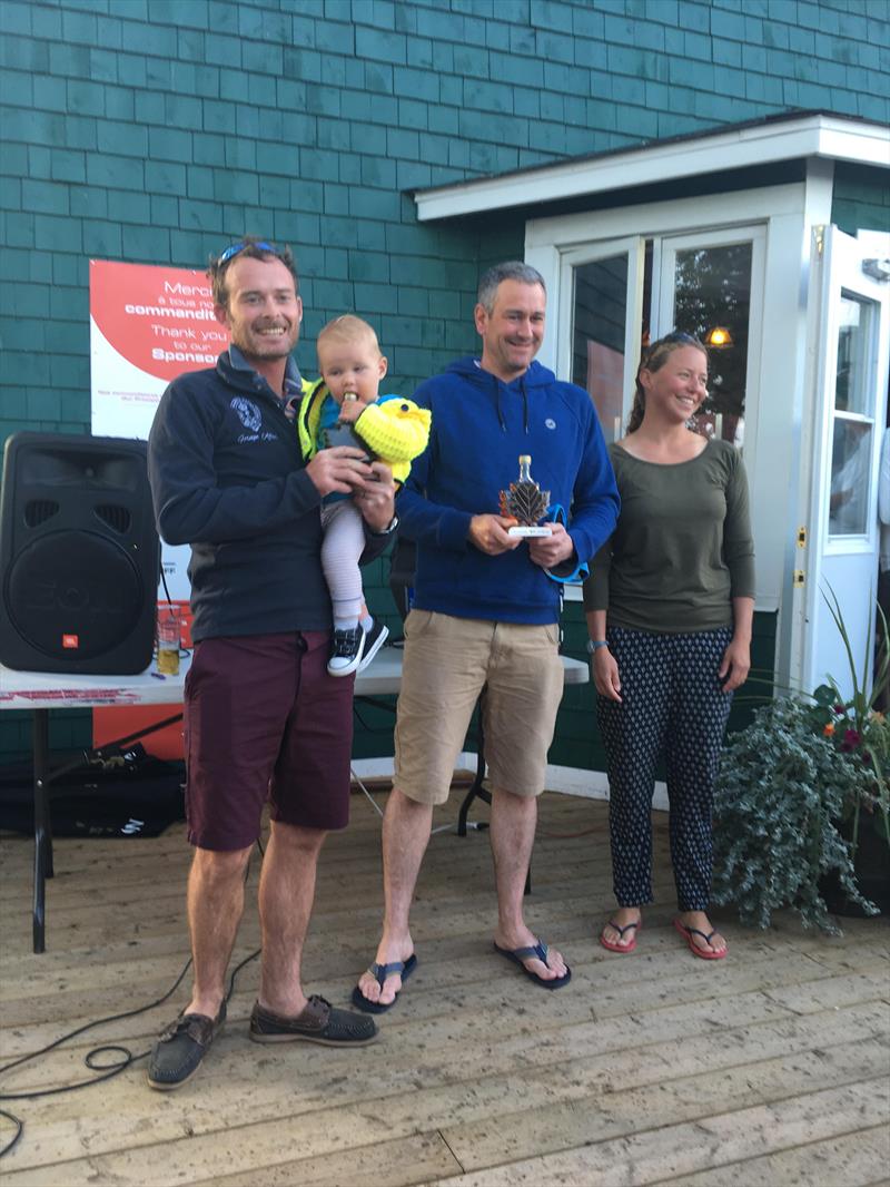 Ian Dobson and Richard Wagstaff win the Fireball North American Championships photo copyright Derian Scott taken at Pointe Claire Yacht Club and featuring the Fireball class