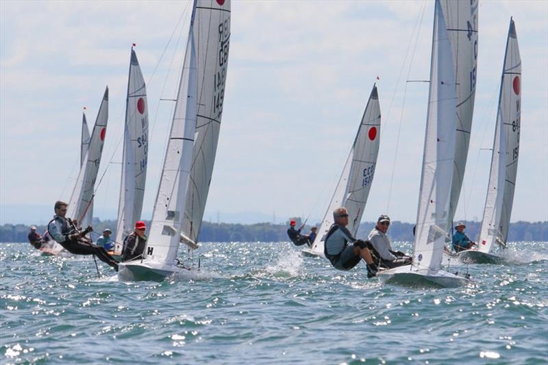 Fireball World Championship at Pointe Claire YC photo copyright Urs Haerdi taken at Pointe Claire Yacht Club and featuring the Fireball class