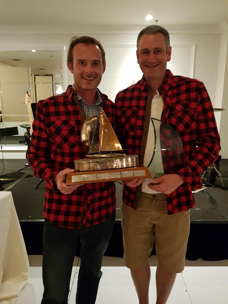 Ian Dobson and Richard Wagstaff (GBR) win the Fireball World Championship at Pointe Claire YC photo copyright Frank Miller taken at Pointe Claire Yacht Club and featuring the Fireball class