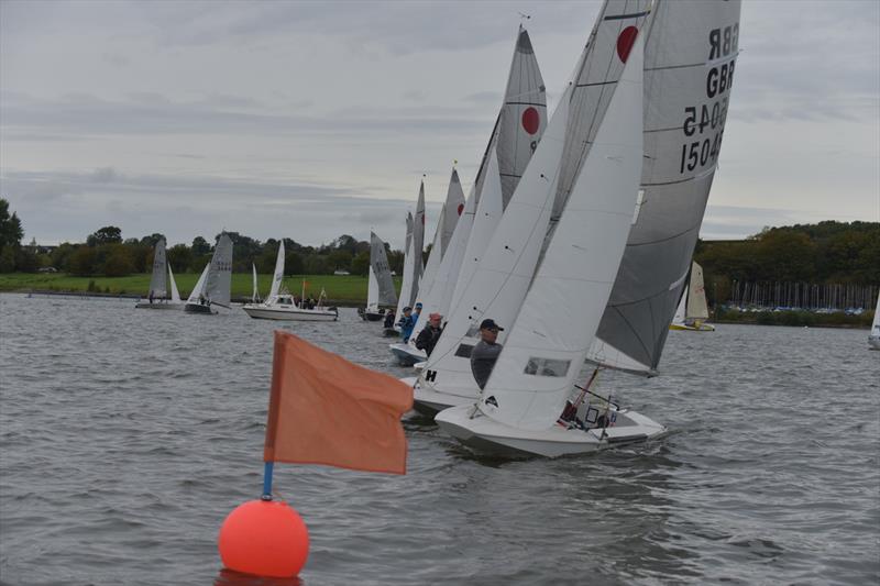 Fireballs at Chew Valley Lake photo copyright Errol Edwards taken at Chew Valley Lake Sailing Club and featuring the Fireball class