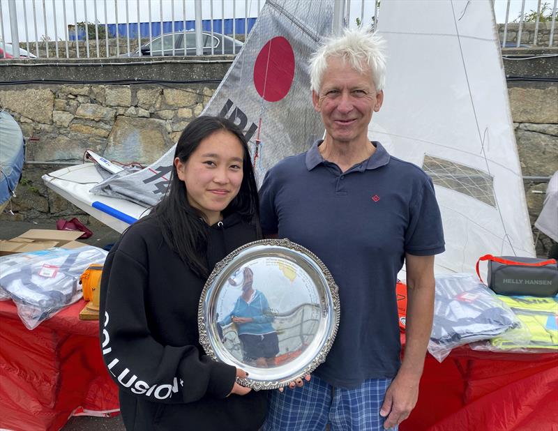 Helly Hansen Irish Fireball Championships - Silver Fleet Winners; Clodagh Nash and Glen Fisher - photo © Frank Miller