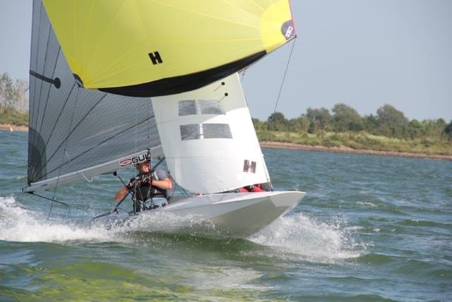 Blackwater Fireball Open photo copyright Zoe Nelson taken at Blackwater Sailing Club and featuring the Fireball class