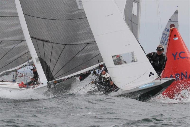 Gul Fireball Worlds at Carnac day 4 photo copyright Urs Kueblis taken at Yacht Club de Carnac and featuring the Fireball class