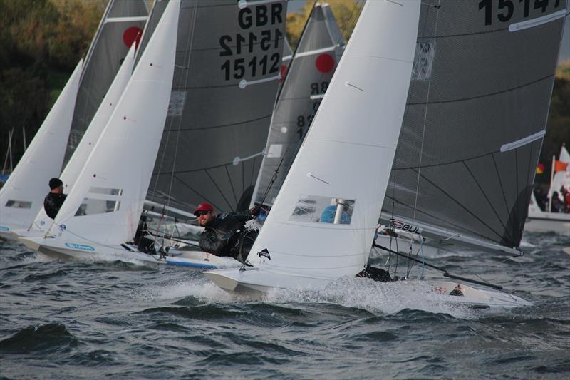 Paul Cullen & Simon Forbes win the 2021 Gul Fireball Inlands at Chew Valley Lake photo copyright Jon Cawthorne taken at Chew Valley Lake Sailing Club and featuring the Fireball class