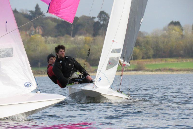 Gul Fireball open meeting at Draycote photo copyright Dominic Cottrill taken at Draycote Water Sailing Club and featuring the Fireball class