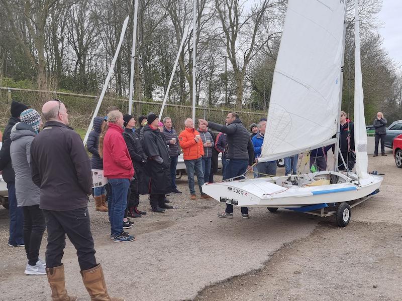 UK Fireball Association training weekend at Draycote Water photo copyright Richard Botting taken at Draycote Water Sailing Club and featuring the Fireball class