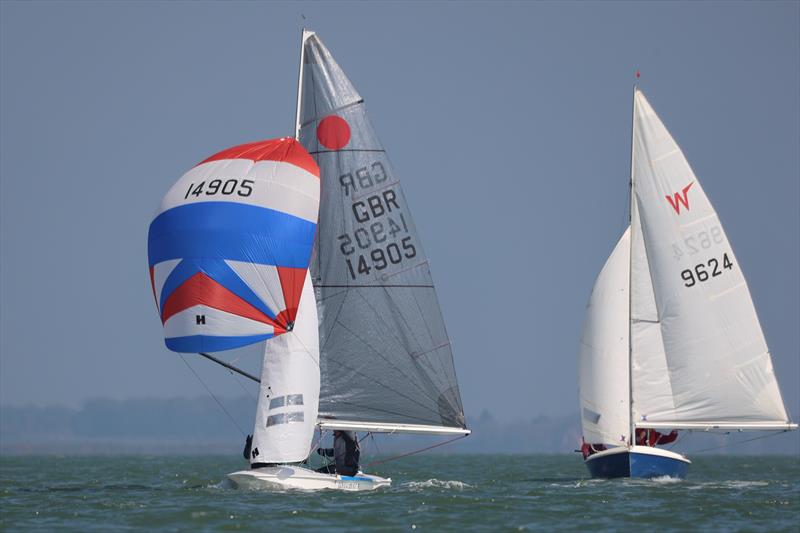 Superb sailing over Easter at Blackwater SC photo copyright Anna Lau taken at Blackwater Sailing Club and featuring the Fireball class