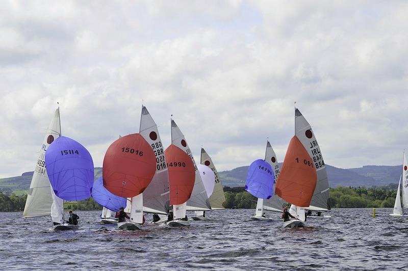 ISA Fireball Pre-Worlds Coaching at Lough Derg photo copyright Thomas Chaix / Dinghy Performance taken at Lough Derg Yacht Club and featuring the Fireball class