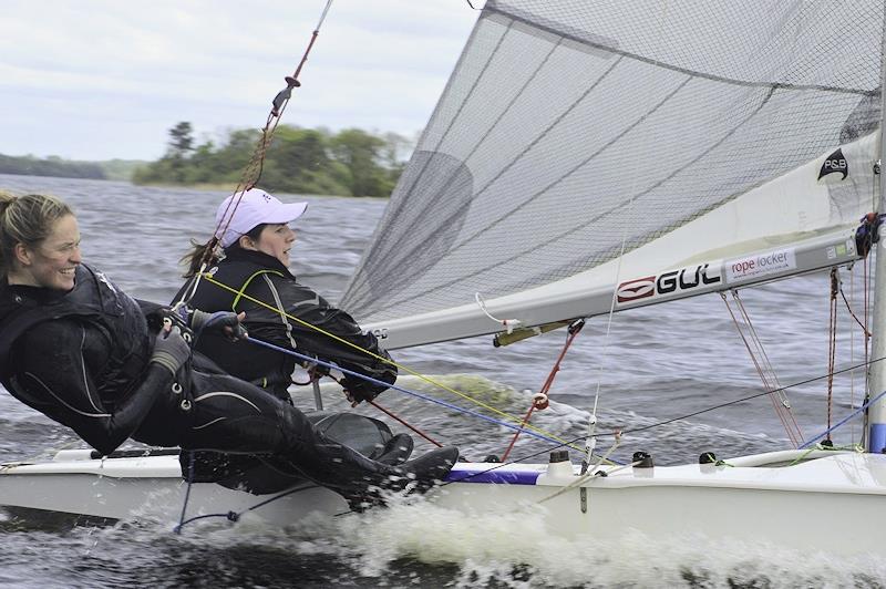 ISA Fireball Pre-Worlds Coaching at Lough Derg photo copyright Thomas Chaix / Dinghy Performance taken at Lough Derg Yacht Club and featuring the Fireball class