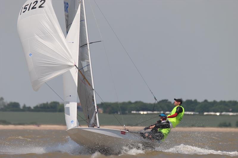 Gul Fireball Nationals at Brightlingsea day 2 photo copyright William Stacey taken at Brightlingsea Sailing Club and featuring the Fireball class