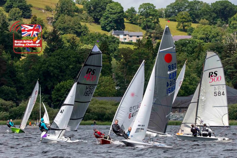 Bala Long Distance Weekend 2022 photo copyright Tim Olin / www.olinphoto.co.uk taken at Bala Sailing Club and featuring the Fireball class