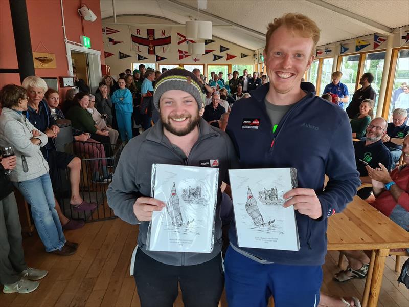 Fireball Pre-Worlds & Irish Nationals Prize Giving: Marsh & Davenport photo copyright Frank Miller taken at Lough Derg Yacht Club and featuring the Fireball class