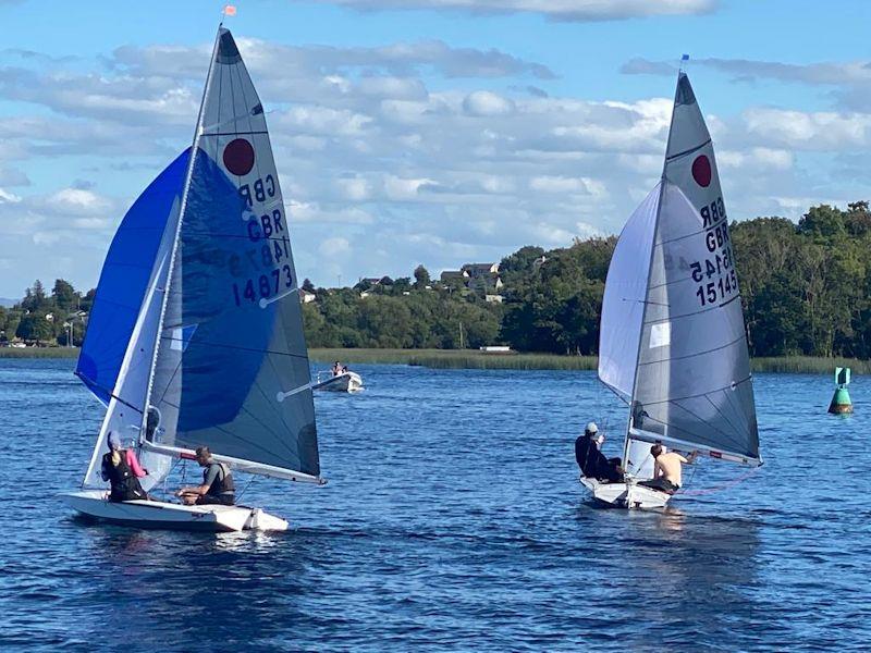 Gul Fireball World Championship at Lough Derg - Day 1 photo copyright Con Murphy taken at Lough Derg Yacht Club and featuring the Fireball class