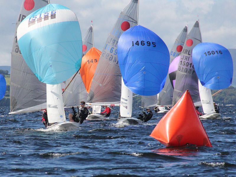 Gul Fireball World Championship at Lough Derg photo copyright Oisín Higgins taken at Lough Derg Yacht Club and featuring the Fireball class