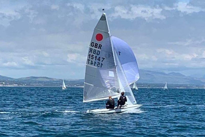 Paul Cullen and Joshua Manning at Abersoch Dinghy Week 2022 photo copyright ASC taken at Abersoch Sailing Club and featuring the Fireball class