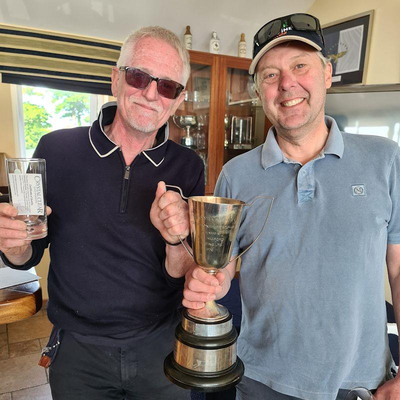 Franco Cassidy and Stephen Oram win the Fireball Ulster Championship at Newtownards - photo © Frank Miller