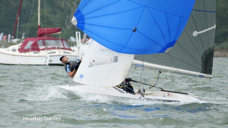 River Exe Regatta 2023 photo copyright Heather Davies taken at Topsham Sailing Club and featuring the Fireball class