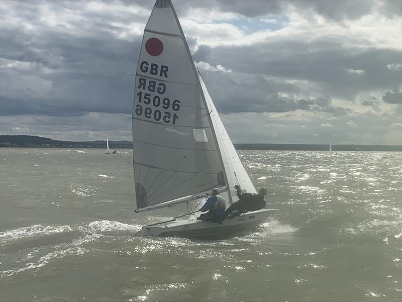 Fireball of Adam Whitehouse and Mike Hanson during Whitstable Week 2023 - photo © WYC