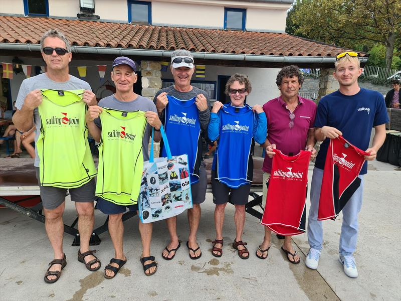 Fireball Europeans at Portorož, Slovenia - event leaders after day 3: Swiss 1, Aussies 2, French 3 photo copyright Frank Miller taken at Jadralni Klub Pirat and featuring the Fireball class