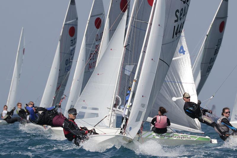 Fireball Europeans at Portorož, Slovenia Day 5 photo copyright Urs Hardi taken at Jadralni Klub Pirat and featuring the Fireball class